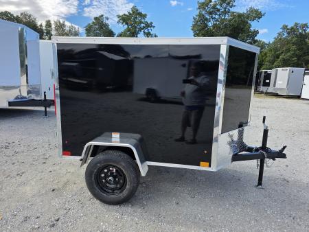 New 2027 Cross Trailers 4X6 4 X 6 SWING DOOR Cargo / Enclosed Trailer