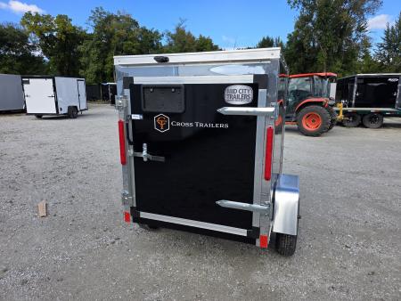 New 2027 Cross Trailers 4X6 4 X 6 SWING DOOR Cargo / Enclosed Trailer