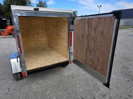 New 2027 Cross Trailers 4X6 4 X 6 SWING DOOR Cargo / Enclosed Trailer