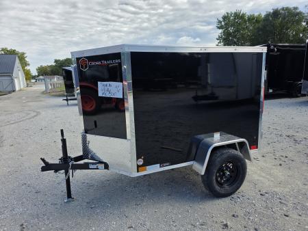 New 2027 Cross Trailers 4X6 4 X 6 SWING DOOR Cargo / Enclosed Trailer