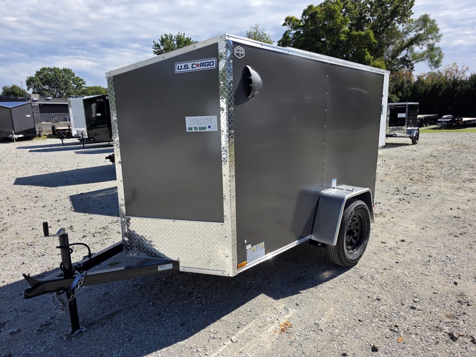 New 2027 US Cargo 5X8 SWING DOOR MOTORCYCLE ATV HAULER 5 X 8 Cargo / Enclosed Trailer