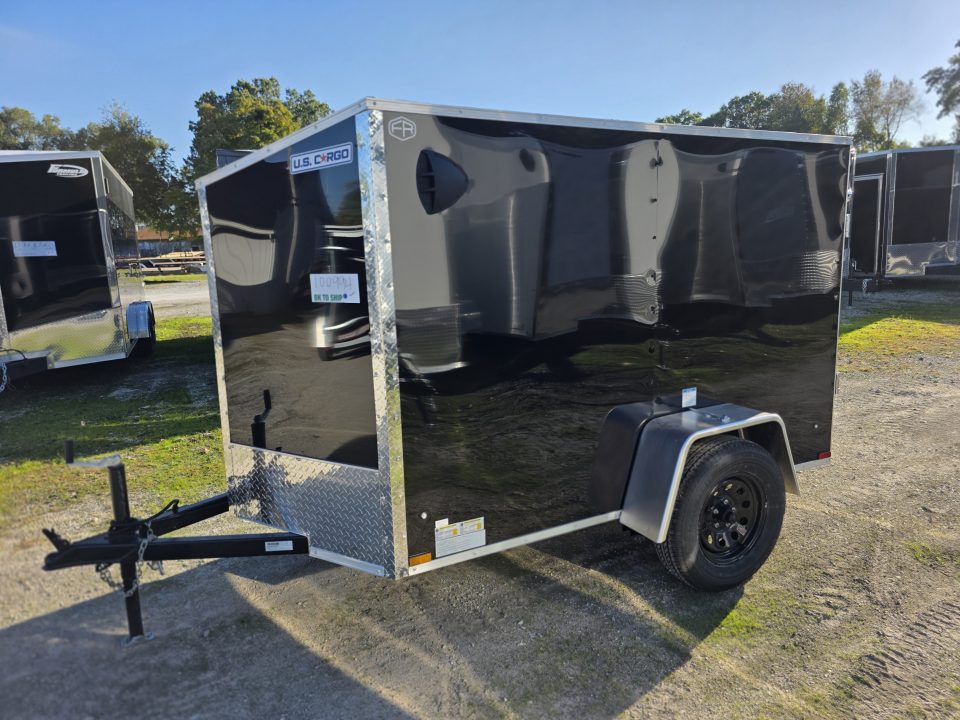 New 2027 US Cargo 5X8 SWING DOOR MOTORCYCLE ATV HAULER 5 X 8 Cargo / Enclosed Trailer