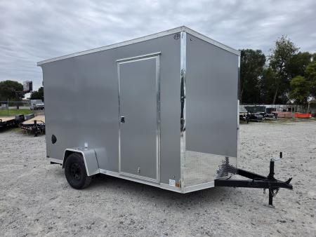 New 2027 US Cargo 6.5X12 POLY 080 SCREWLESS 7' INSIDE DRINGS SXS UTV GOLFCART MOWER Cargo / Enclosed Trailer