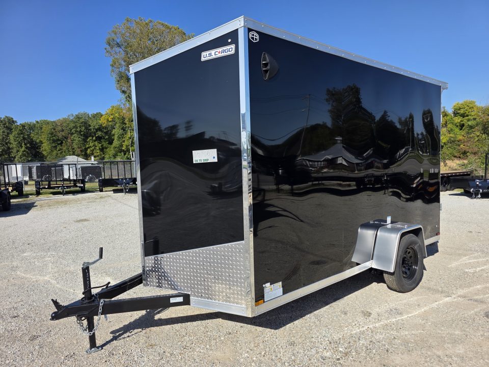 New 2027 US Cargo 6.5X12 POLY 080 SCREWLESS 7' INSIDE DRINGS SXS UTV GOLFCART MOWER Cargo / Enclosed Trailer