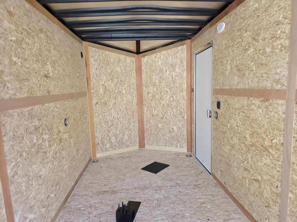 New 2027 US Cargo 6.5X12 TANDEM AXLE POLY 080 SCREWLESS 7' INSIDE DRINGS SXS UTV GOLFCART MOWER 7K GVWR Cargo / Enclosed Trailer