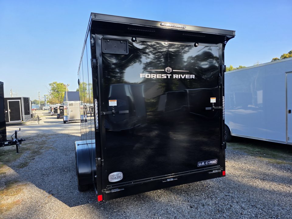 New 2027 US Cargo 7X14 TANDEM AXLE 7 INSIDE 80" TALL RAMP DOOR 080 POLYCORE BLACKOUT SCREWLESS Cargo / Enclosed Trailer