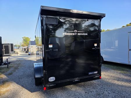 New 2027 US Cargo 7X14 TANDEM AXLE 7 INSIDE 80" TALL RAMP DOOR 080 POLYCORE BLACKOUT SCREWLESS Cargo / Enclosed Trailer