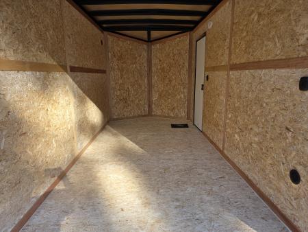 New 2027 US Cargo 7X14 TANDEM AXLE 7 INSIDE 80" TALL RAMP DOOR 080 POLYCORE BLACKOUT SCREWLESS Cargo / Enclosed Trailer