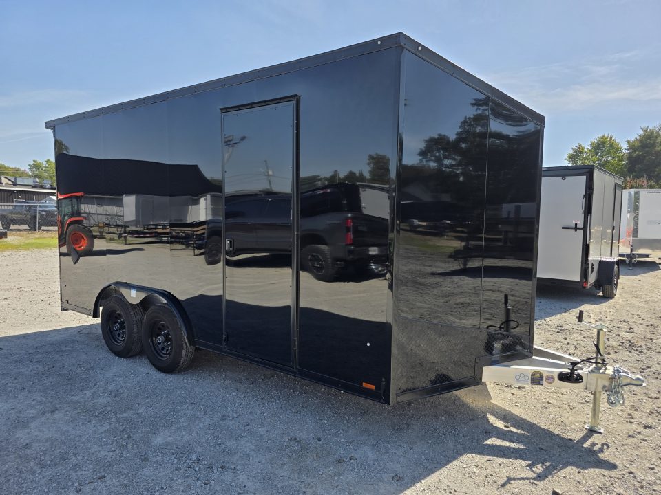 New 2027 Amerilite 8.5X16 7' INSIDE ALUMINUM CAR HAULER ATV SXS UTV GOLFCART Cargo / Enclosed Trailer