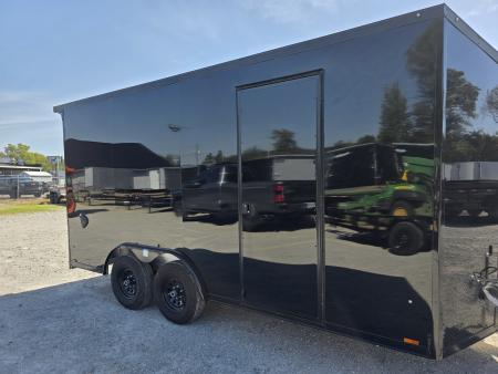 New 2027 Amerilite 8.5X16 7' INSIDE ALUMINUM CAR HAULER ATV SXS UTV GOLFCART Cargo / Enclosed Trailer