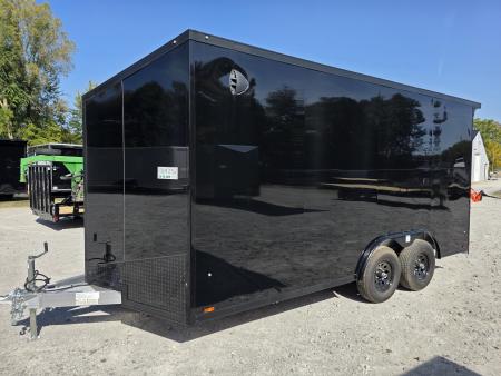New 2027 Amerilite 8.5X16 7' INSIDE ALUMINUM CAR HAULER ATV SXS UTV GOLFCART Cargo / Enclosed Trailer