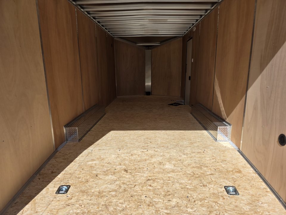New 2027 Amerilite 8.5X20 7' INSIDE ALUMINUM CAR HAULER ATV SXS UTV GOLFCART Cargo / Enclosed Trailer