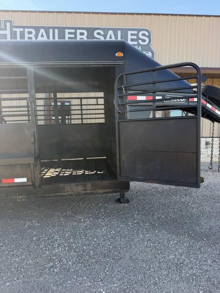 Used 2017 Delco Trailers GP68X2427K Stock / Stock Combo Trailer
