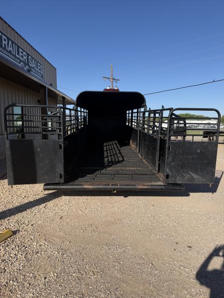 Used 2017 Delco Trailers GP68X2427K Stock / Stock Combo Trailer