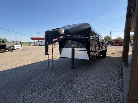 Used 2017 Delco Trailers GP68X2427K Stock / Stock Combo Trailer