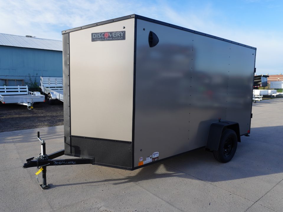 New 2027 Discovery Trailers Rover ET 6x12ft Enclosed Trailer