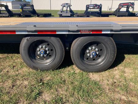 New 2027 Diamond C Trailers 102x40 TANDEM 12K GN W/ SLIDE IN RAMPS, RATCHET RAIL AND TORQUE TUBE Flatbed Trailer