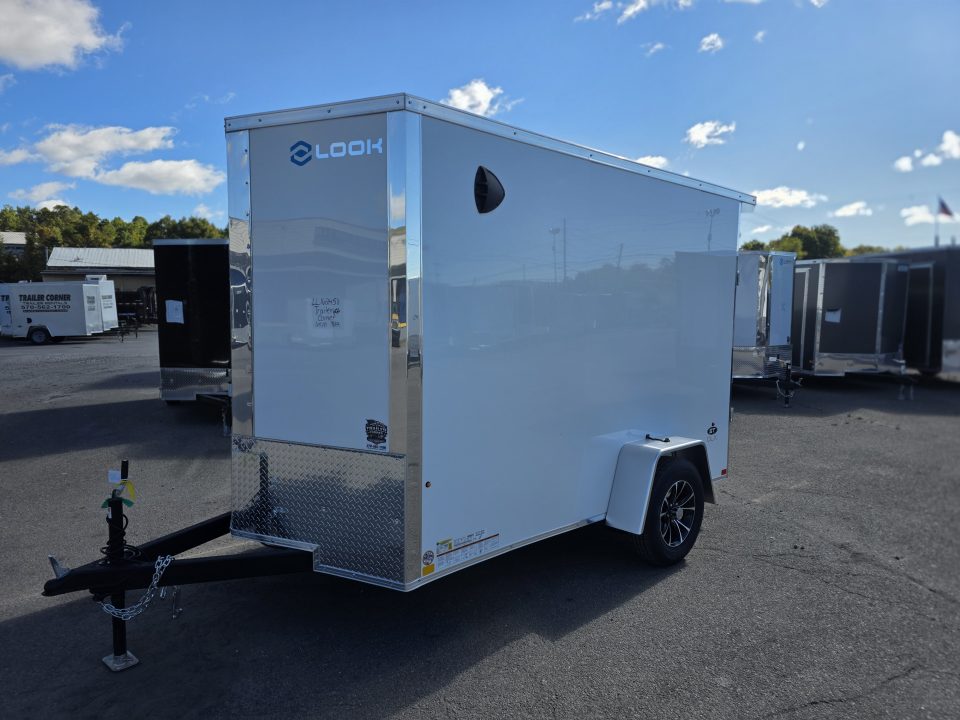New 2027 Look Trailers ST DLX 6X10 - RAMP Cargo / Enclosed Trailer