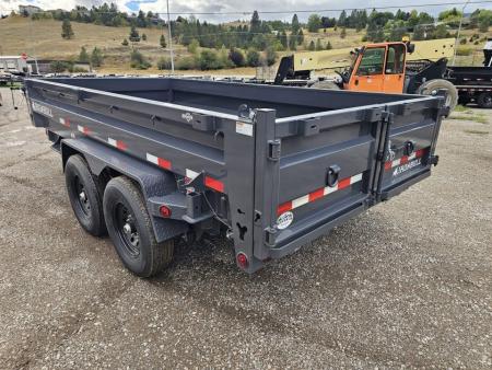 New 2027 Iron Bull 7x14 15k Low-Pro Dump Trailer