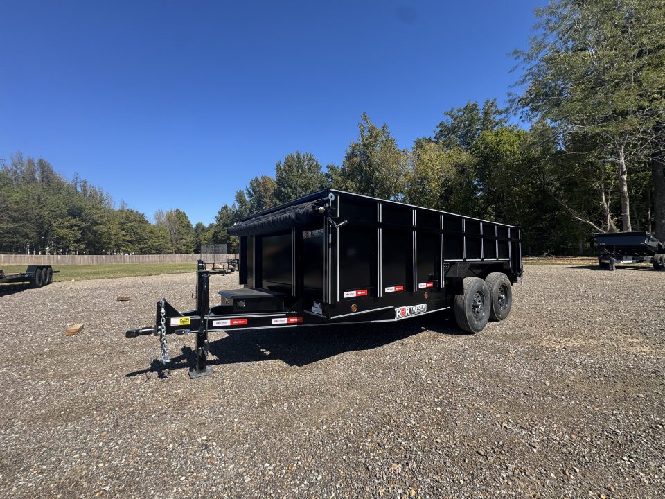 New 2027 Triple R Trailers 7x16x3 Dump Trailer