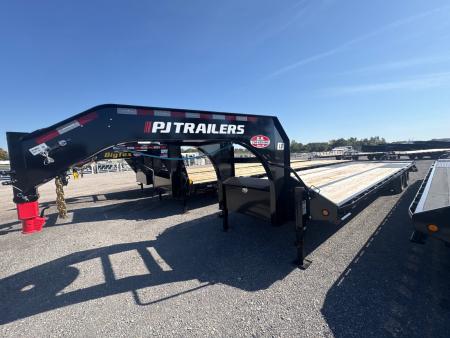 New 2027 PJ 32FT LD 25K - GVWR | Gooseneck Equipment Trailer