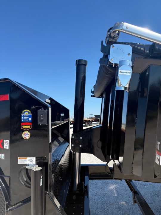 New 2027 MAXX-D 83 x 16 DSX TANDEM HD GN DUMP W/ 3' SIDES/ 7GA FLOOR/ 10GA SIDES/ SLIDE IN RAMPS/ HYDRO JACKS