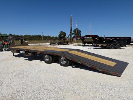 New 2027 Diamond C Trailers 102 x 35 FMAX212 TANDEM DUAL GN PACESETTER HYDROTAIL W/ STEEL RUNNERS/ HYDRO JACKS/ 2-12K ELEC/HYD BRAKE AXLES W/ ALUM WHEELS/ SOLAR/ 60" SPREAD
