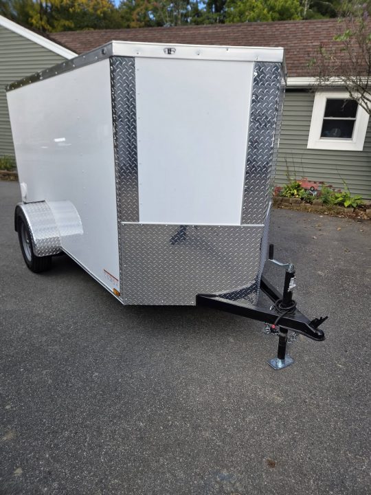 New 2027 Anvil 5x10 enclosed cargo trailer with ramp door 5 ft interior height Cargo / Enclosed Trailer