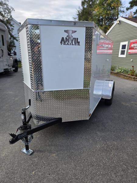 New 2027 Anvil 5x10 enclosed cargo trailer with ramp door 5 ft interior height Cargo / Enclosed Trailer