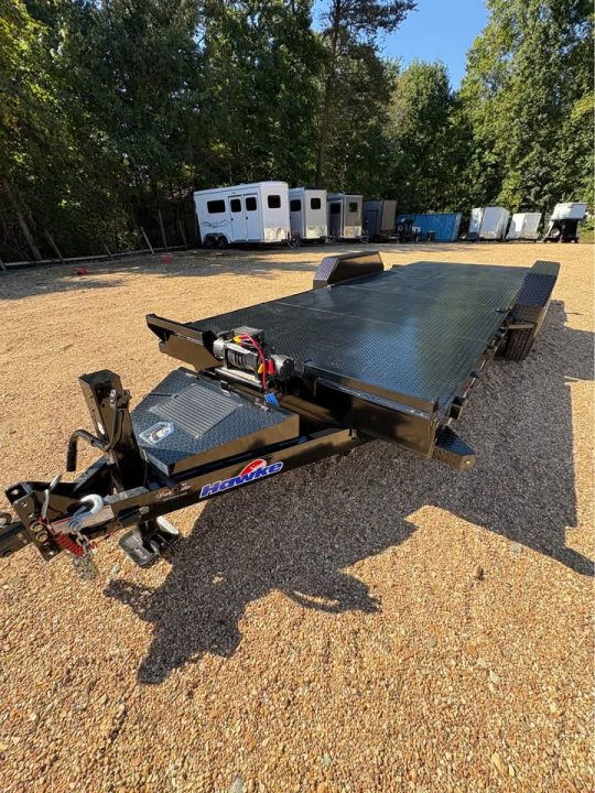 Used 2026 Hawke Trailers 20' Power Tilt Equipment Trailer