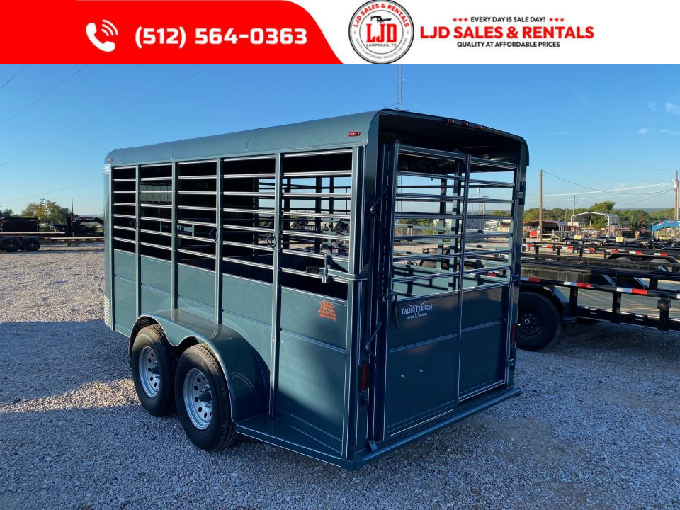 New 2027 Calico - 16' Bumper - Livestock Trailer - 16'X6'8X7'