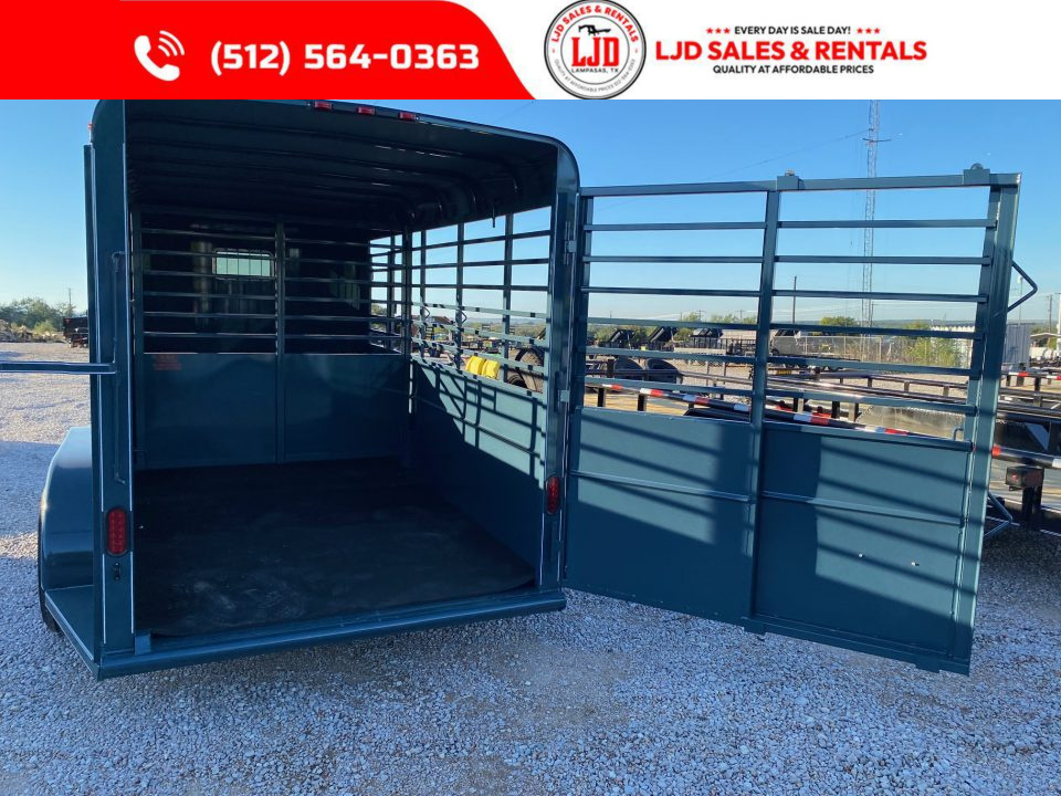 New 2027 Calico - 16' Bumper - Livestock Trailer - 16'X6'8X7'