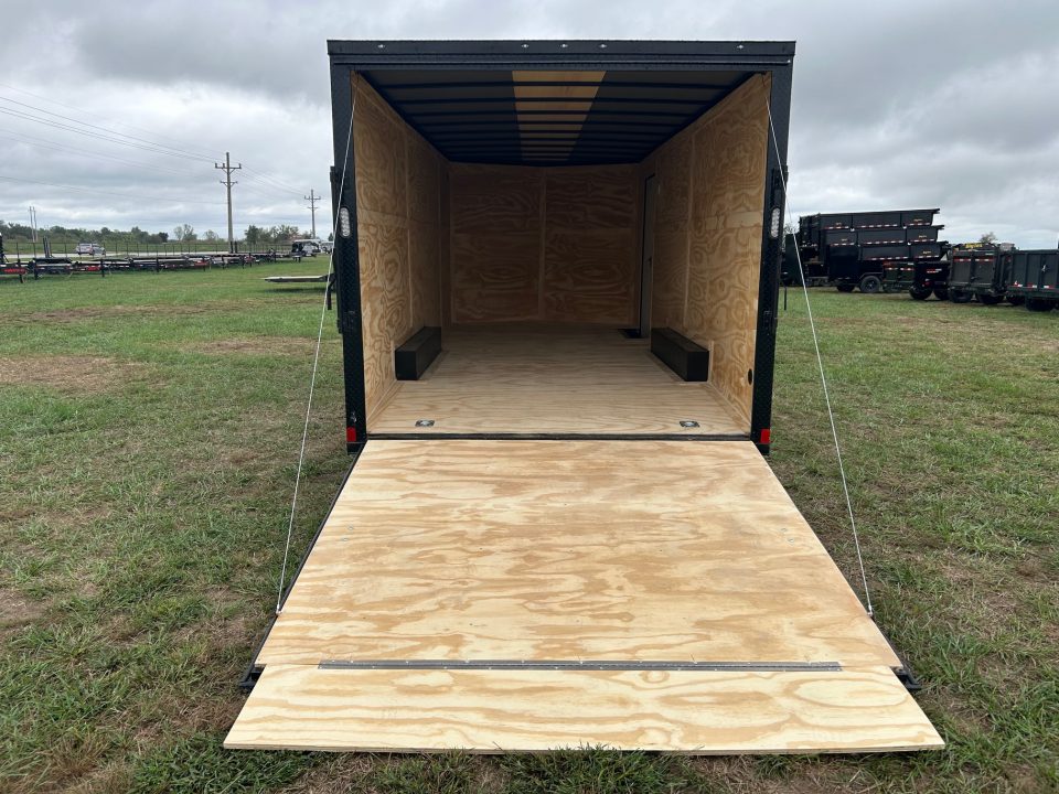 New 2027 Rock Solid 8.5x20 Tandem 10K Cargo w/ Ramp Door, 7' Interior Height, & .080 Exterior