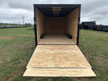New 2027 Rock Solid 8.5x20 Tandem 10K Cargo w/ Ramp Door, 7' Interior Height, & .080 Exterior