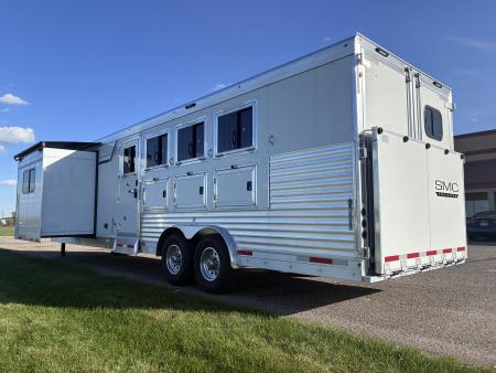 New 2027 SMC 4H 13' LQ Horse Trailer