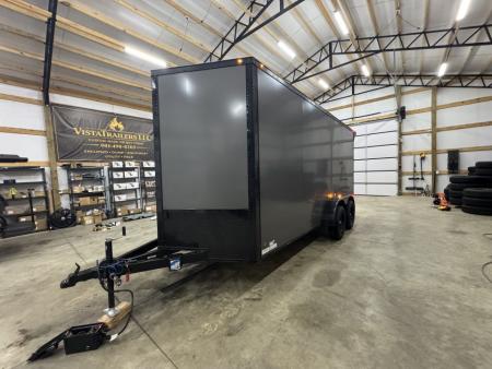 New 2027 Sawyer Trailers 7x16x7TA Cargo / Enclosed Trailer