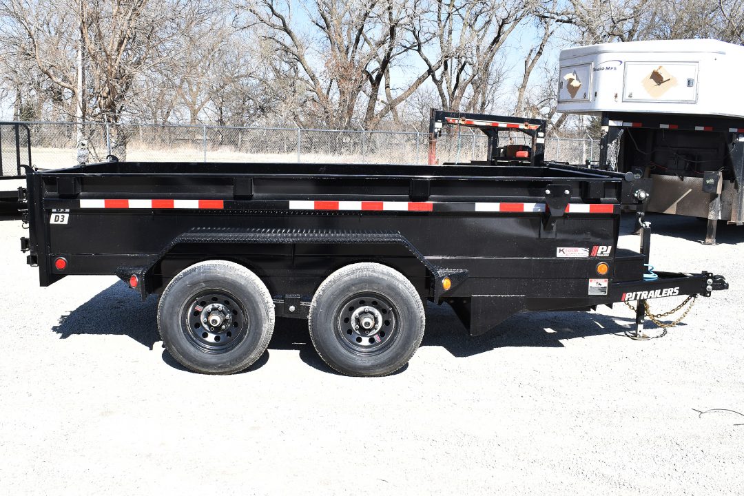 New 2027 PJ Trailers D3-72X12FT-10K