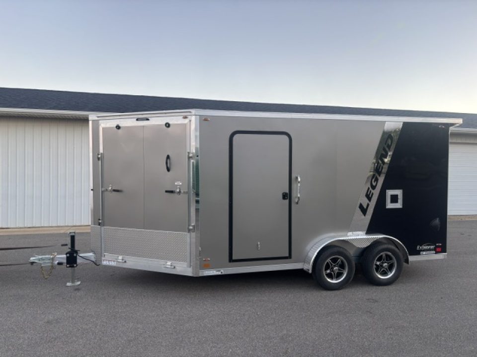 New 2027 Legend Trailers Explorer Snowmobile/UTV Trailer