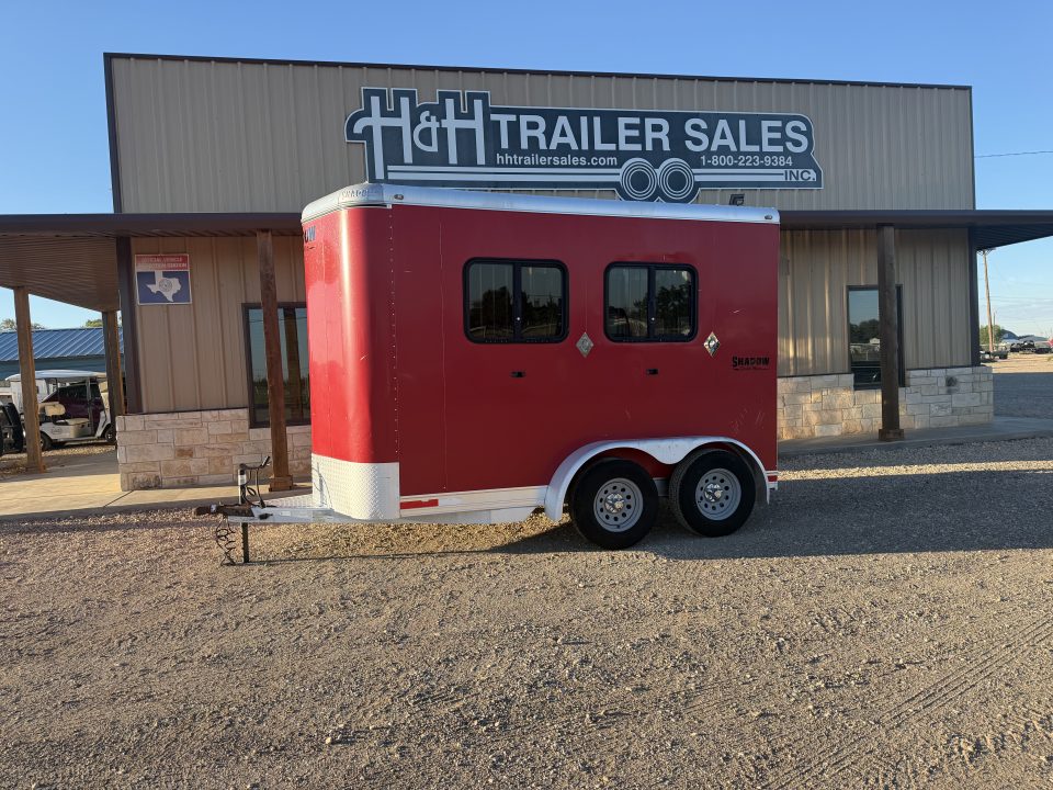 Used 2014 Shadow 2H BP Horse Trailer