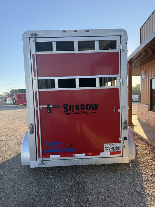 Used 2014 Shadow 2H BP Horse Trailer