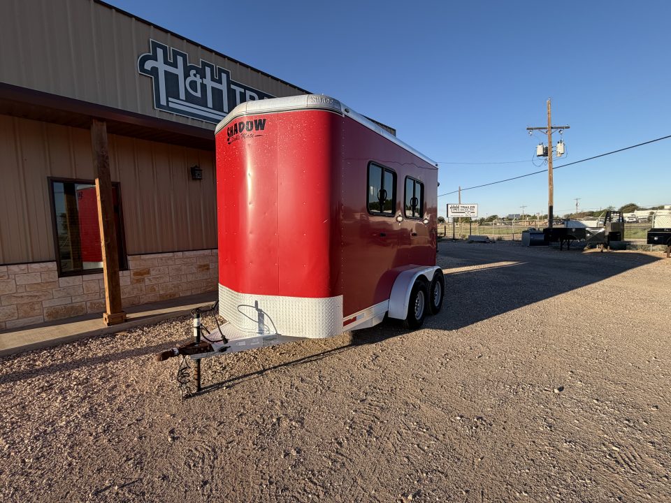 Used 2014 Shadow 2H BP Horse Trailer