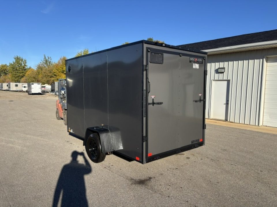 New 2027 Discovery Trailers 6.5x12 Steel Frame Enclosed Trailer