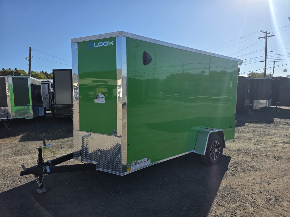 New 2027 Look Trailers ST DLX 6X12 - RAMP Cargo / Enclosed Trailer