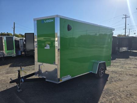 New 2027 Look Trailers ST DLX 6X12 - RAMP Cargo / Enclosed Trailer