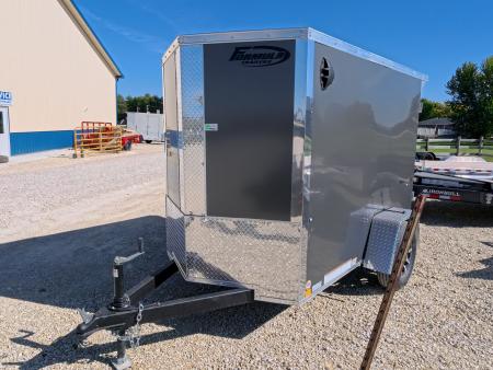 New 2027 Formula Trailers 5' x 8' x 5'6  Cargo / Enclosed Trailer - 3K GVWR, Rear Flare w/ Loading Lights