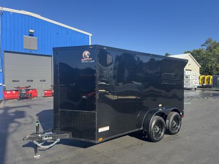 New 2027 Quality Cargo 6X12TA Cargo / Enclosed Trailer *BLACK W/ BLK