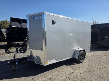 New 2027 Look Trailers ST DLX 6X12 - RAMP Cargo / Enclosed Trailer
