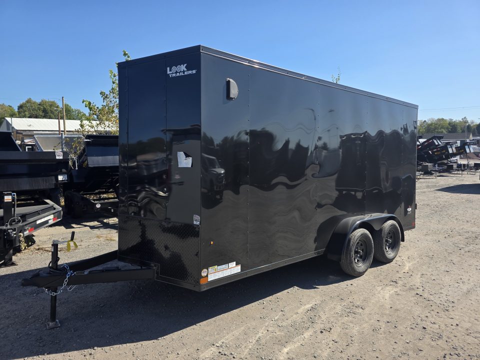 New 2027 Look Trailers ST DLX 7X16 7K - RAMP Cargo / Enclosed Trailer