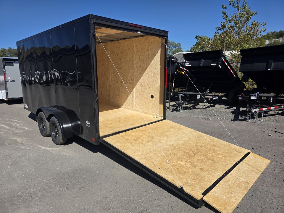 New 2027 Look Trailers ST DLX 7X16 7K - RAMP Cargo / Enclosed Trailer