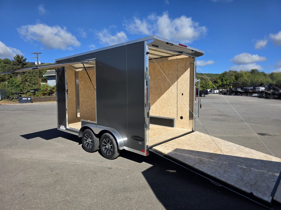 New 2027 Look Trailers ELEMENT SE 7.5X14 7'6'' - UTV Cargo / Enclosed Trailer